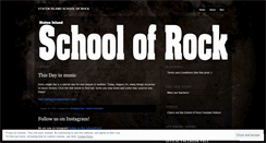Desktop Screenshot of blog.sischoolofrock.com